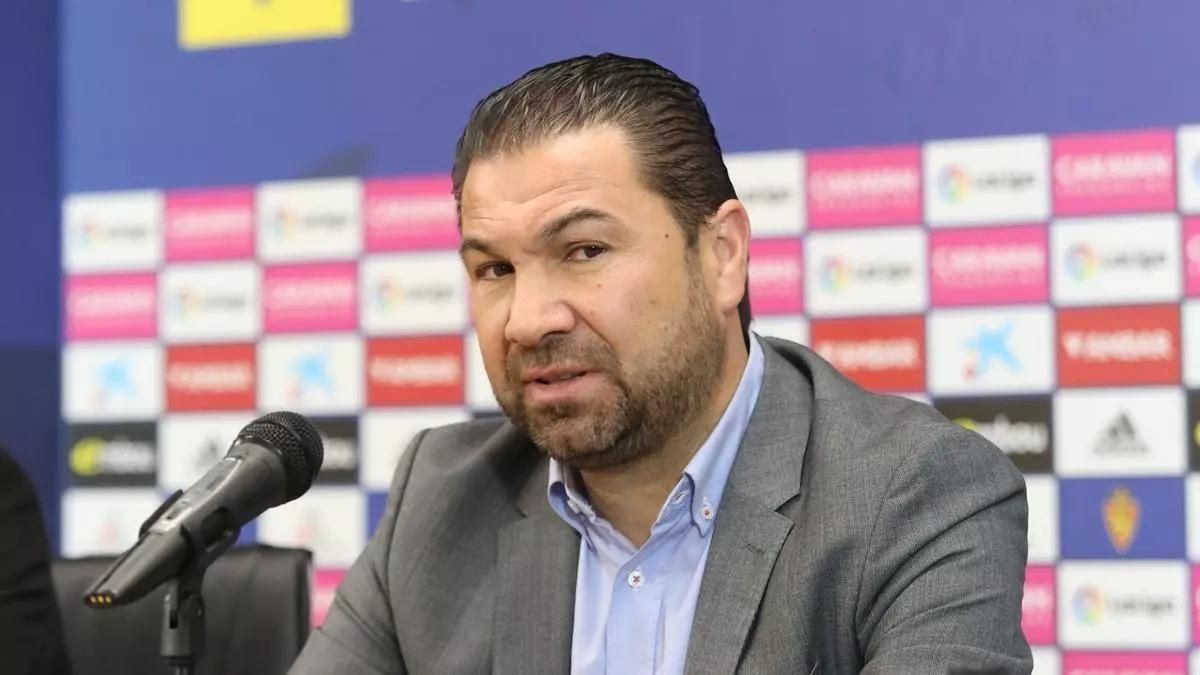 Juan Carlos Cordero, director deportivo del Zaragoza