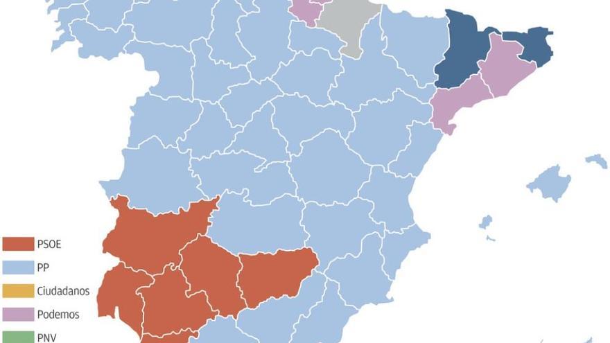 Podemos vence a los independentistas en Cataluña y hunde a Bildu en el País Vasco