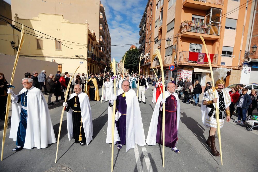 Procesión de las Palmas en la parroquia de Ntra. Sra. de los Ángeles