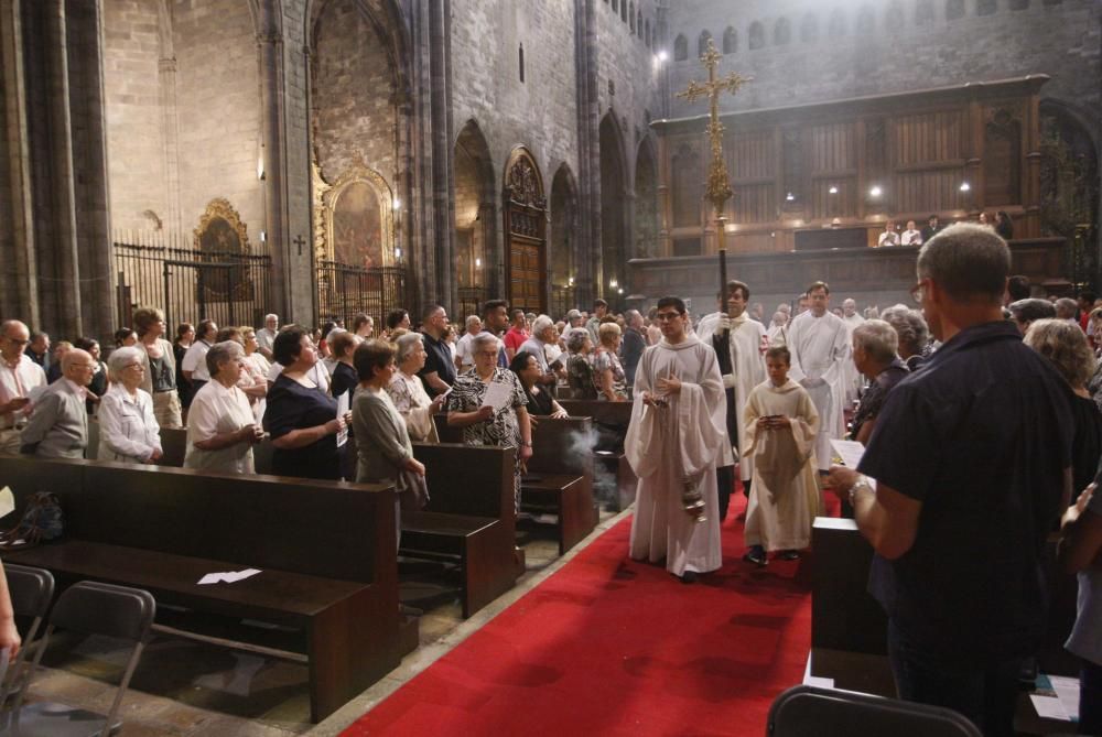 Girona celebra la processó de Corpus presidida pel bisbe Francesc