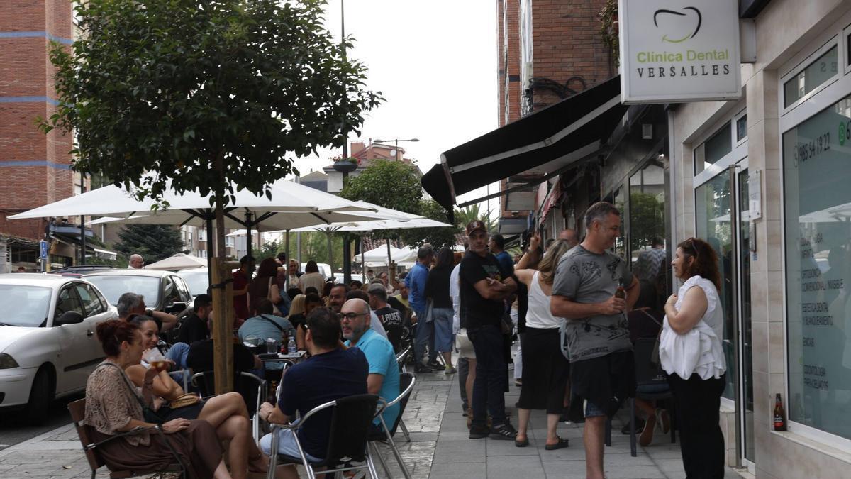 Ambiente en las calles de Versalles
