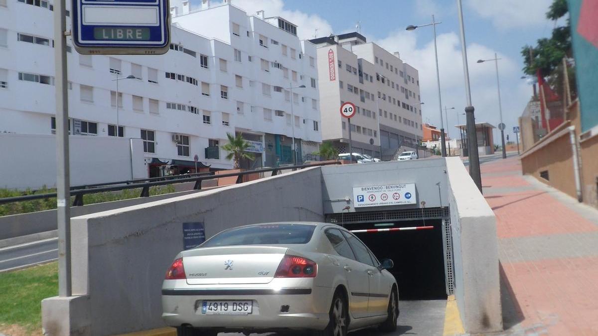 El parking de Els Furs de El Campello, en imagen de archivo