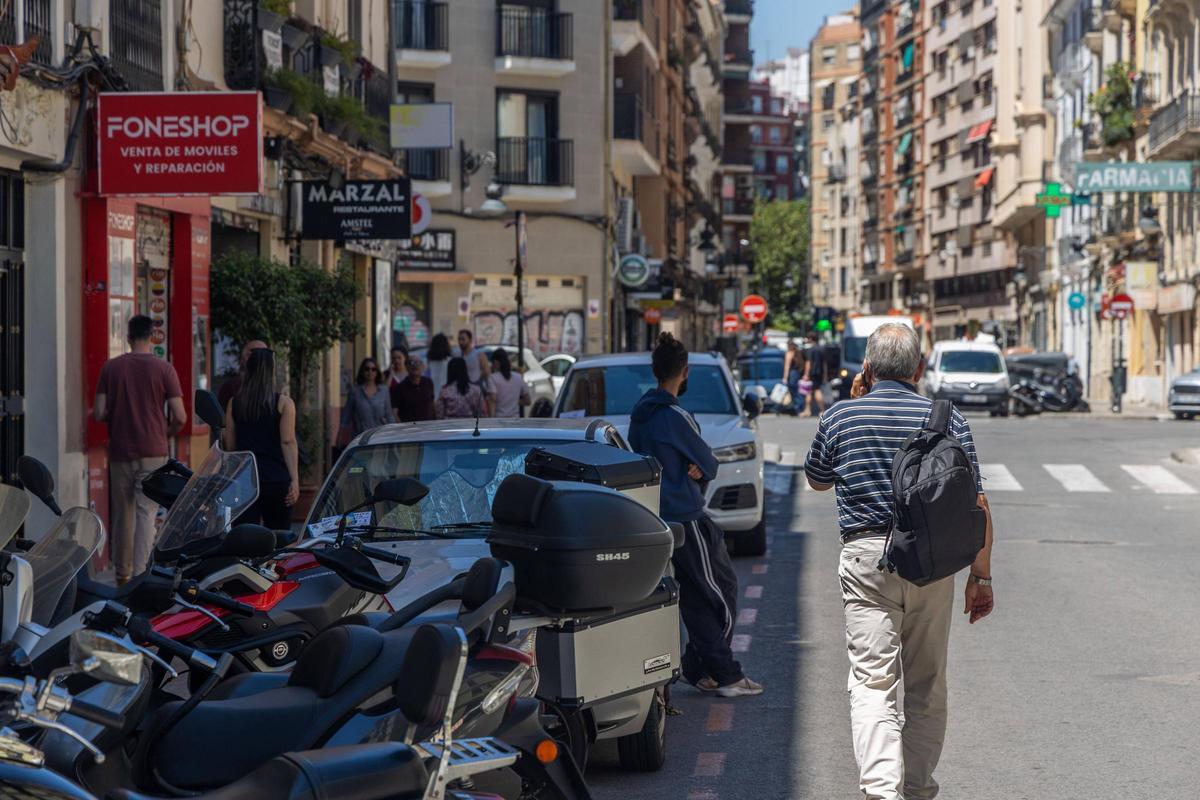 Estacionamiento regulado en el barrio de la Roqueta