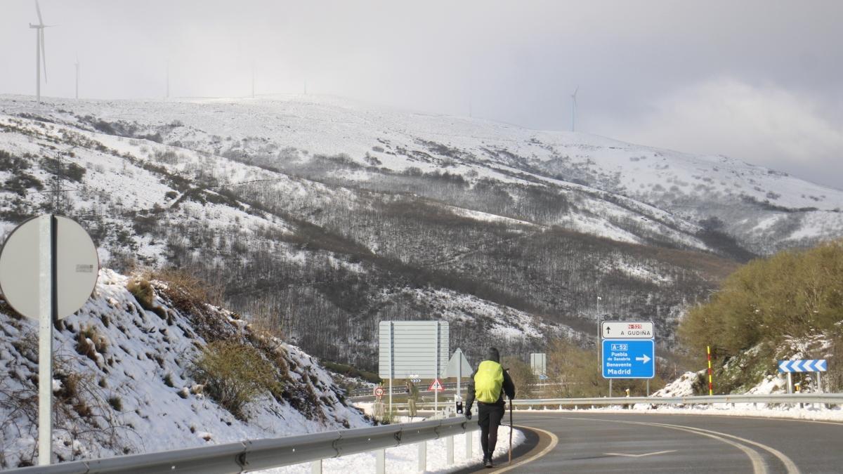 Las montañas de Sanabria, nevadas durante el último invierno