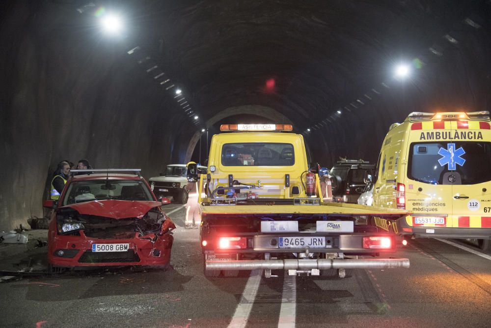 Accident al túnel de Salipota (C-55)