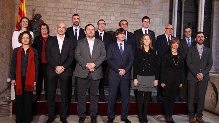 Foto de família del nou Govern