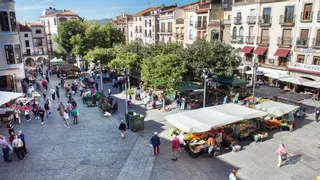 Cortes de tráfico en el centro de Plasencia por el Martes Mayor