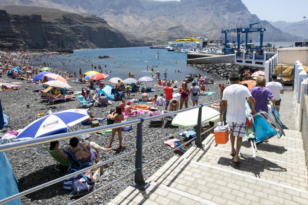 15.08.18. Agaete. Puerto de Las Nieves.Foto ...