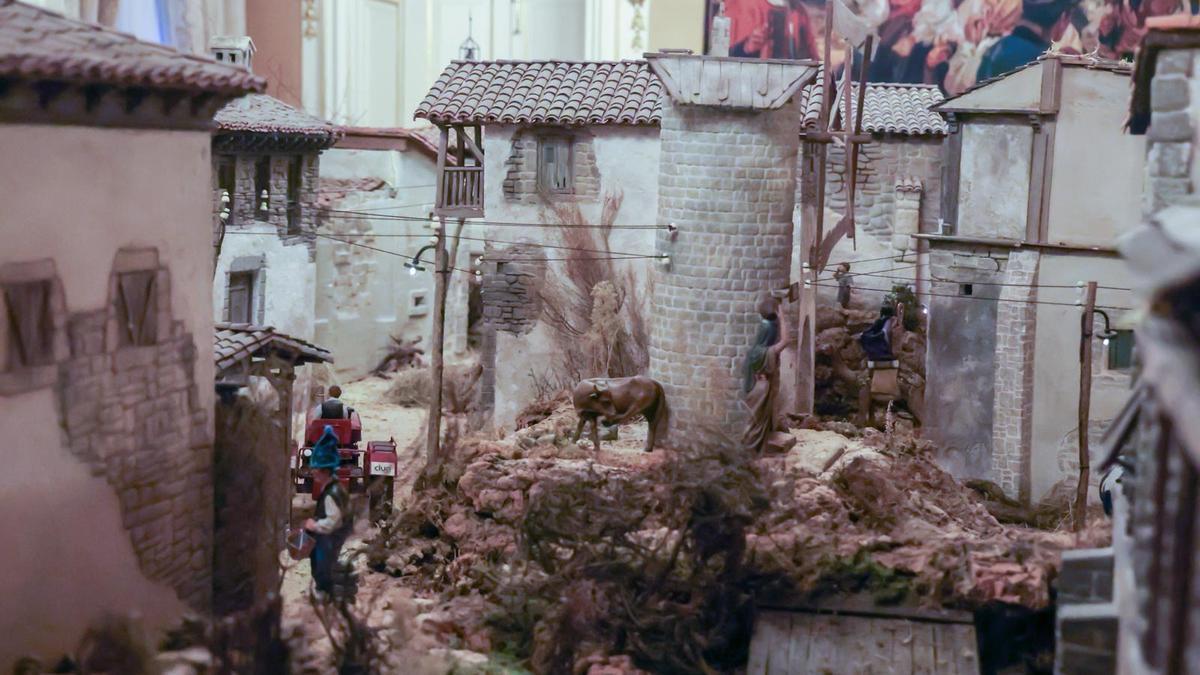 «Queremos una Galicia alegre y cooperativa»: el mensaje que acompaña al belén de Raxoi