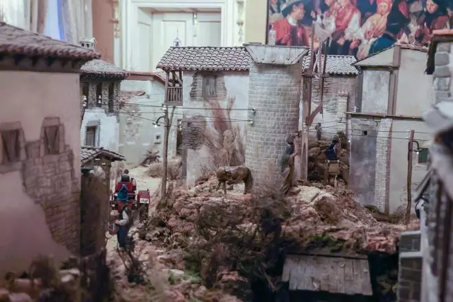 «Queremos una Galicia alegre y cooperativa»: el mensaje que acompaña al belén de Raxoi