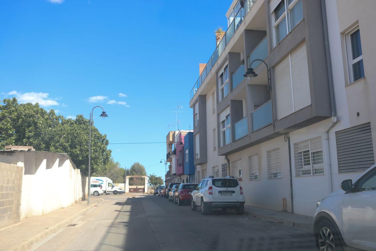 Una de las calles del barrio del Cristo