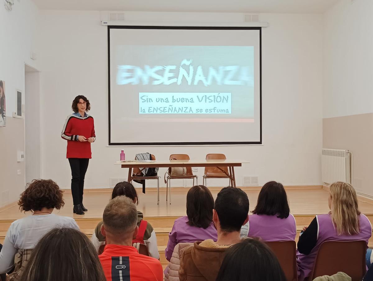 La visión es esencial en la enseñanza.