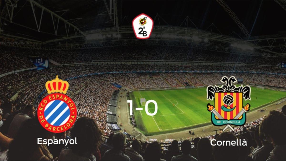Tres puntos para el equipo local: Espanyol B 1-0 Cornellà