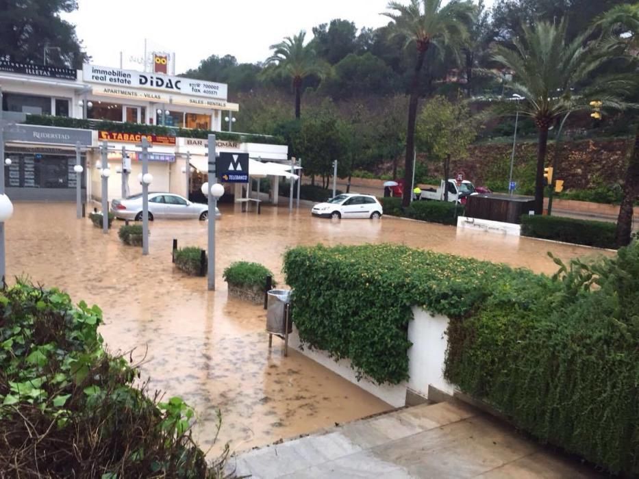 Unwetter auf Mallorca