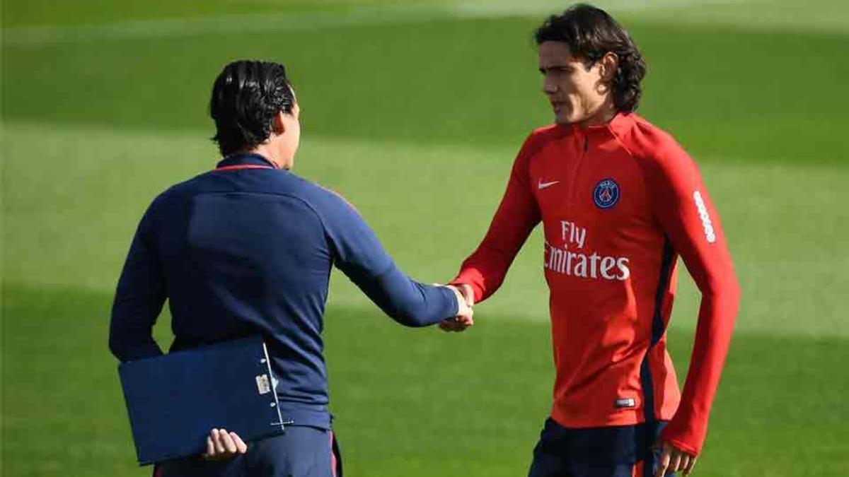 Unai Emery ha hablado con Cavani y Neymar