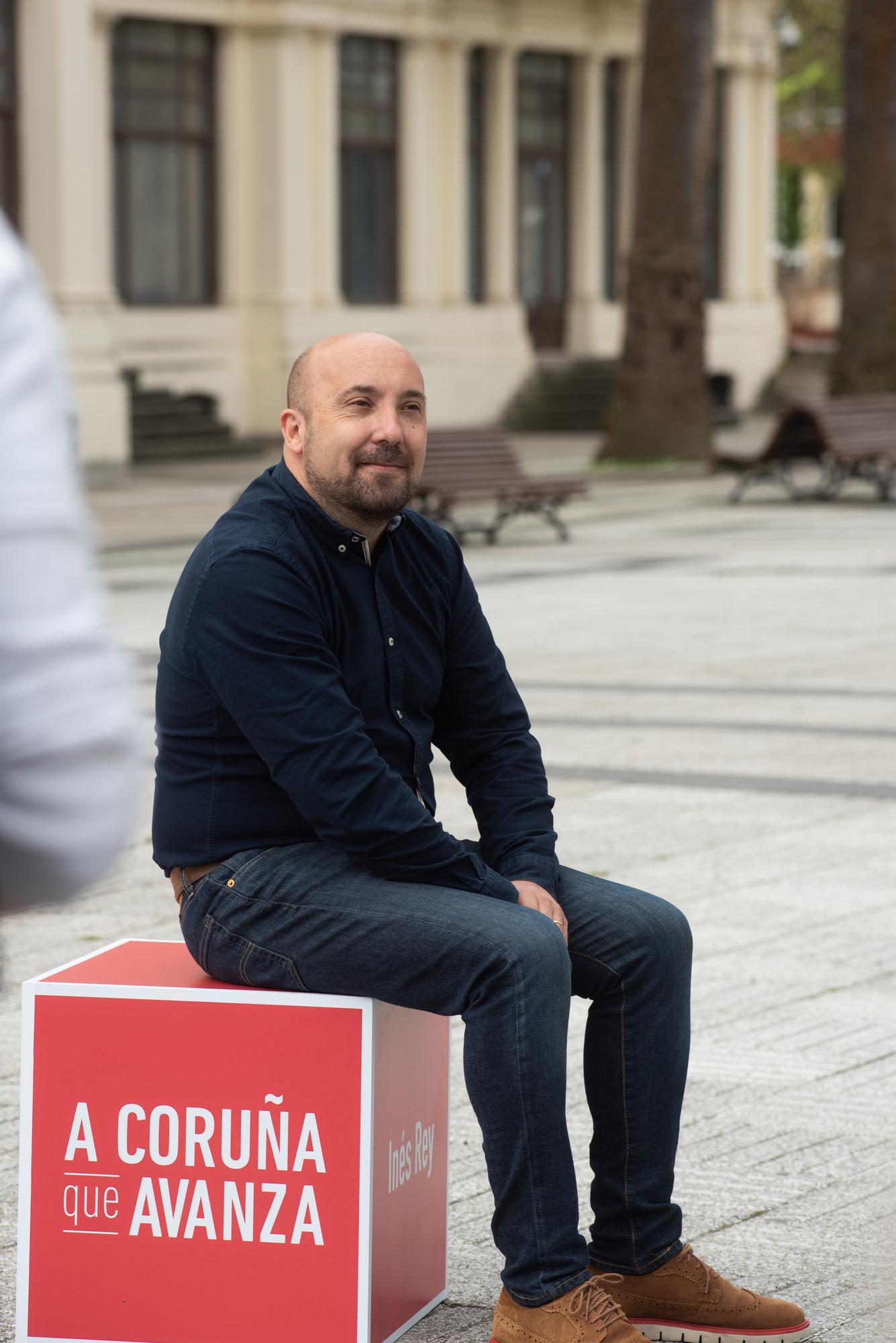 Elecciones municipales A Coruña | Presentación de la candidatura del PSOE