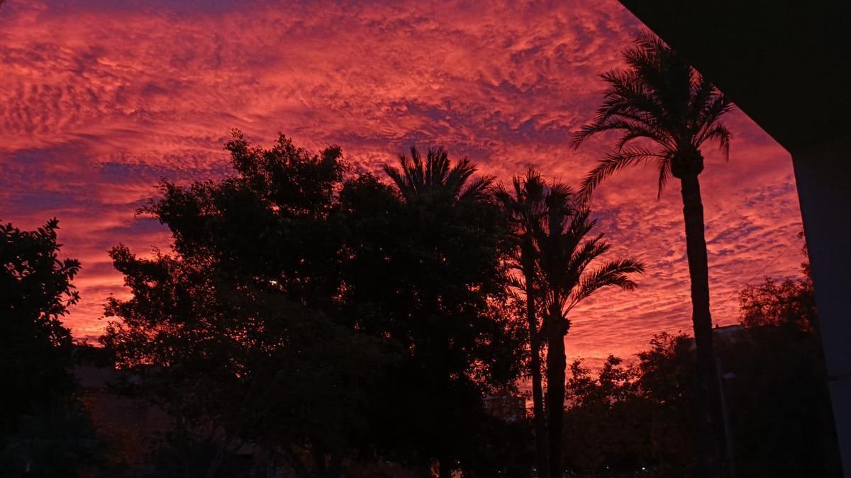 Una imagen tomada desde la avenida Doctor Rico de Alicante