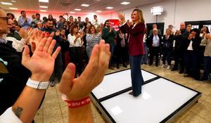 Pilar Alegría lanza su candidatura para el 8F en Aragón prometiendo “una política que cambia y transforma vidas”