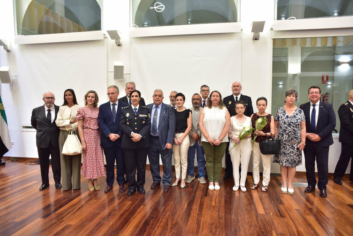 Homenaje a las víctimas del terrorismo celebrado en la Delegación del Gobierno de Badajoz