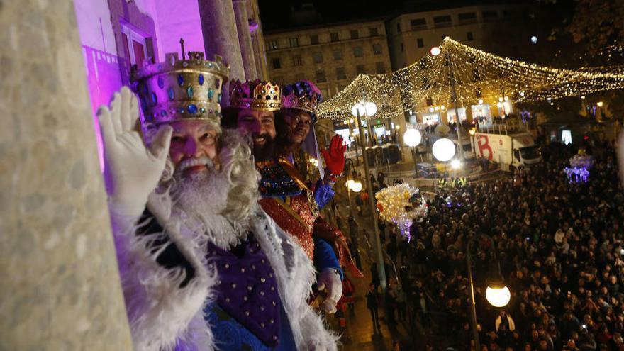 Cabalgata de Reyes en Palma de Mallorca.