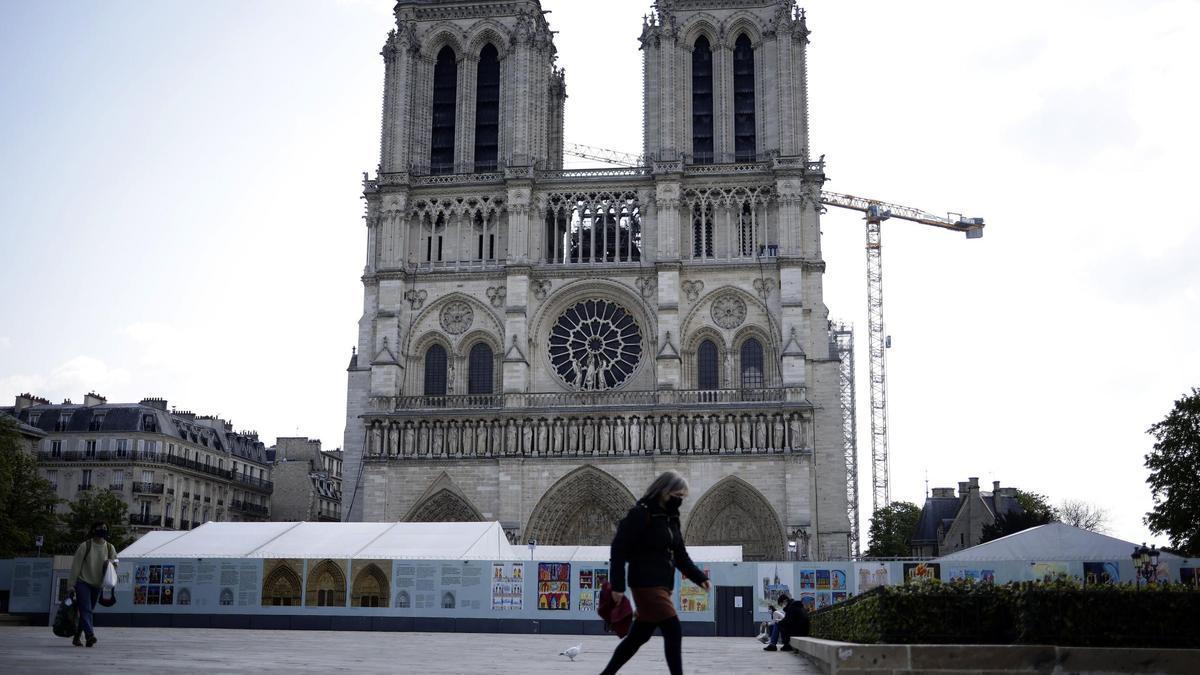 La catedral de Notre-Dame en París.