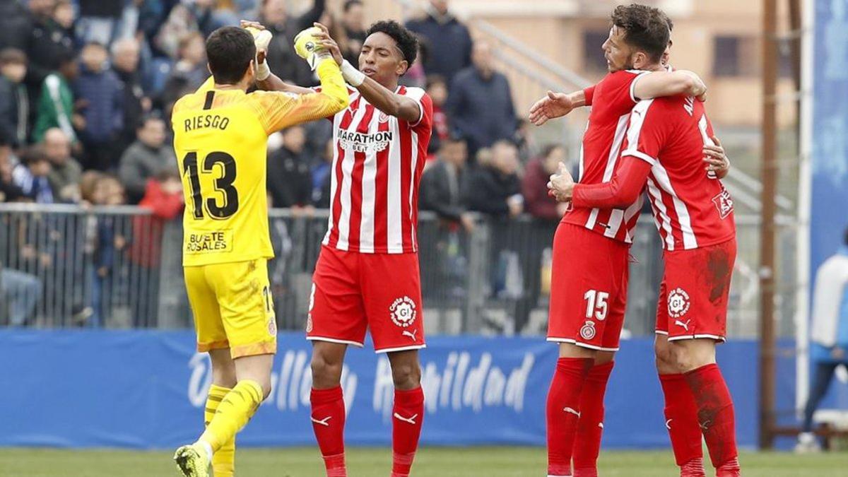 El Girona está en un buen momento de forma