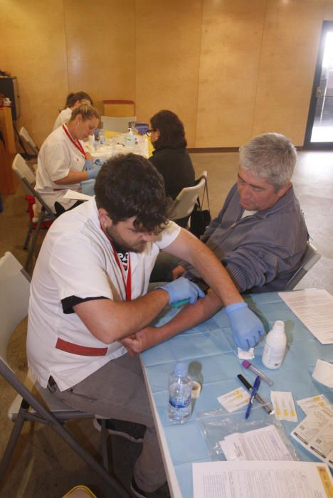 Segona jornada de donacions a Vilobí d'Onyar