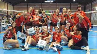 El cadete femenino del Xàtiva Voleibol queda cuarto en la Final Autonómica de máximo nivel