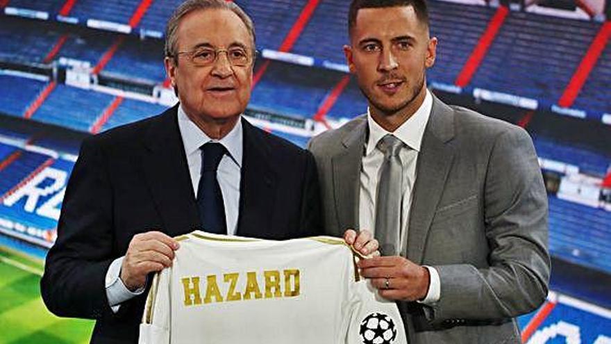 Hazard: «El meu somni de petit era jugar al Madrid»