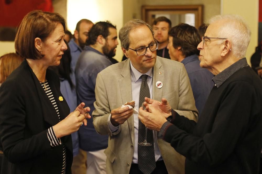 Torra «homenatja» Puigdemont a les Fires de Girona