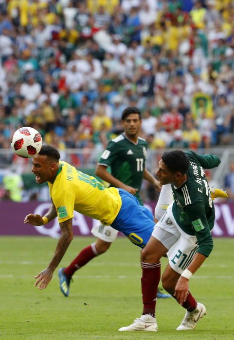 Mundial de Rusia: Brasil-México