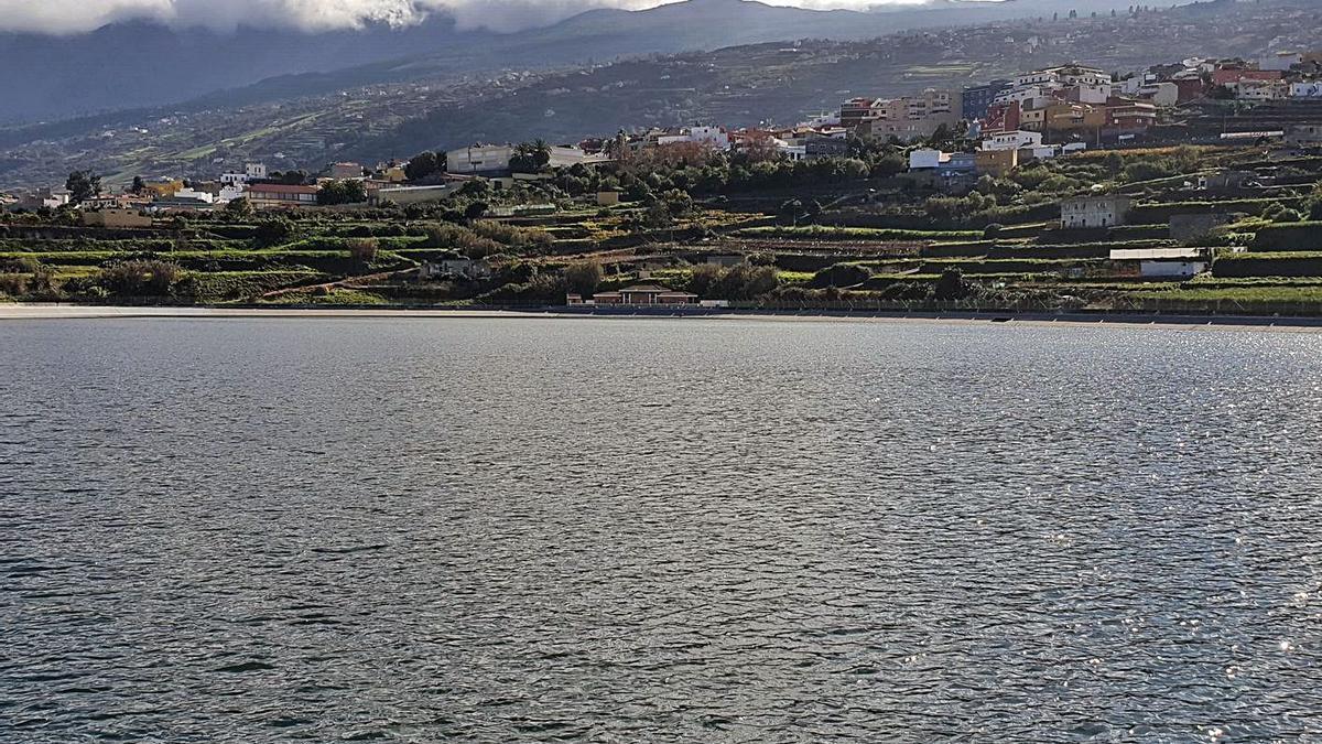 Imagen de la balsa de La Cruz Santa.