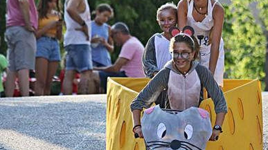 La baixada d&#039;andròmines és un dels actes més populars