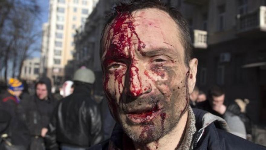 Violentos enfrentamientos en Ucrania en el intento de asalto al Parlamento