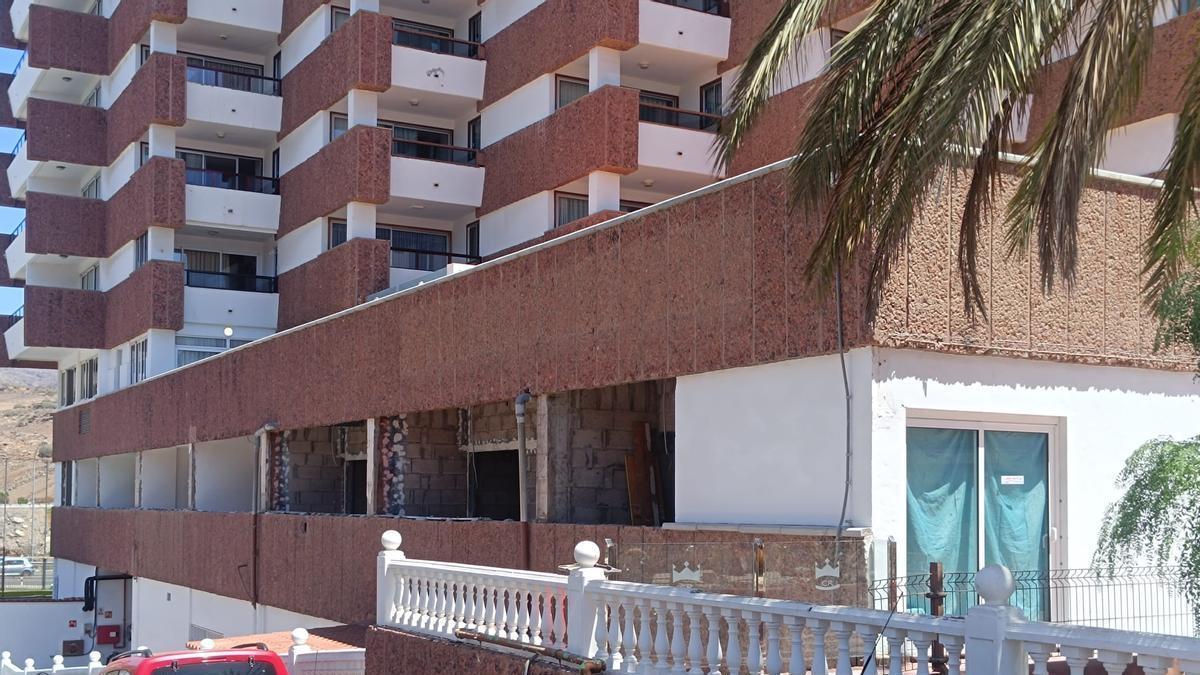San Bartolomé de Tirajana paraliza la construcción de 18 oficinas sin licencia