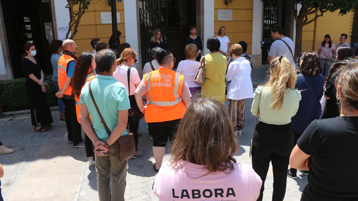 Segorbe ha homenajeado al niño fallecido en Canet.