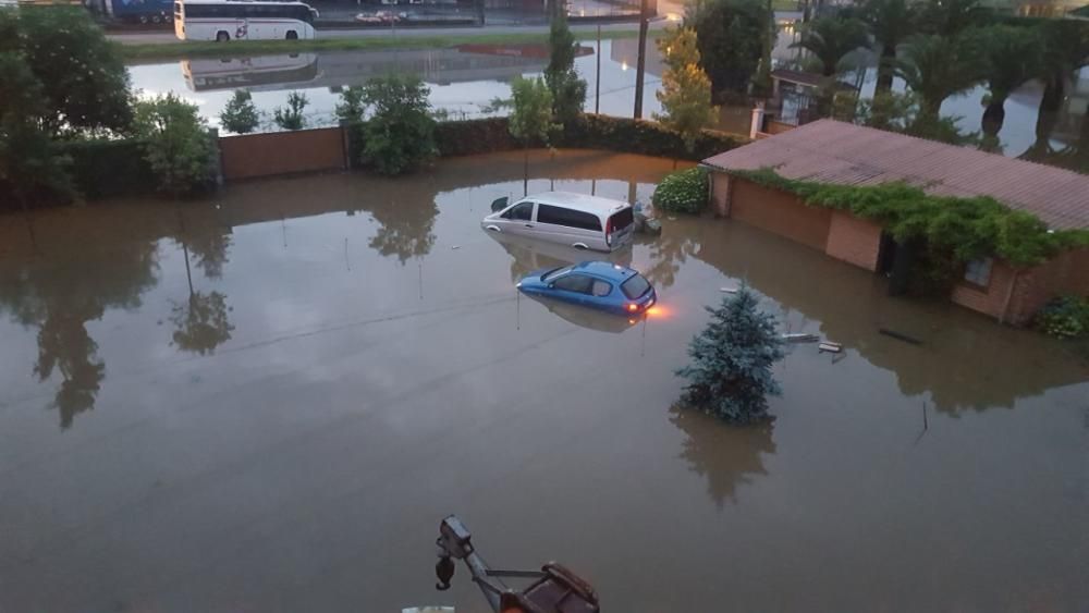 Inundaciones en Gijón