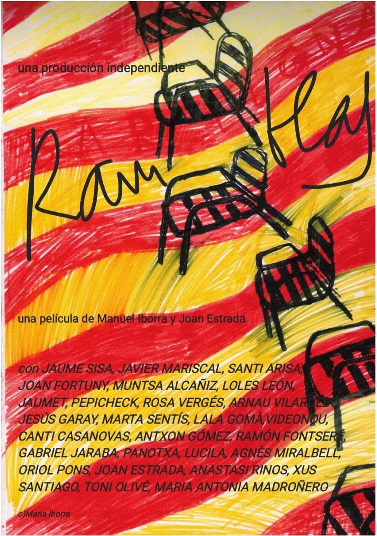 Cartel de 'Ramblas', el documental de Joan Estrada y Manuel Iborra.