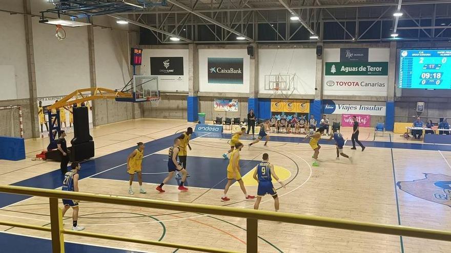 El CB Alginet remonta 21 puntos para lograr una victoria de mérito en Gran Canaria (70-76)