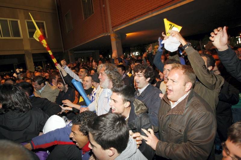 Fotogalería: El descenso a Segunda del Real Zaragoza