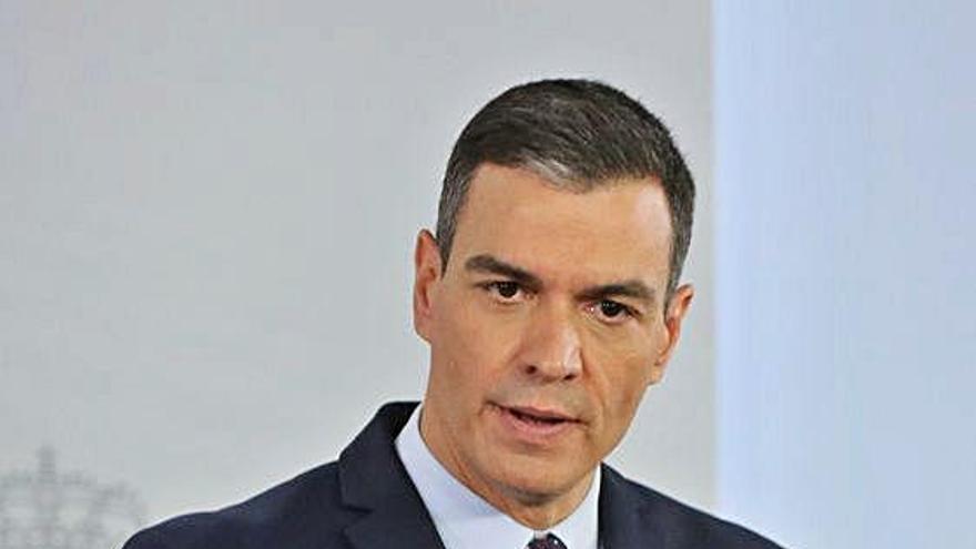 El president del Govern, Pedro Sánchez