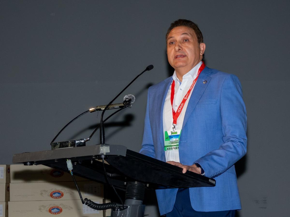 El presidente de AIECS, Eloy Ortí.