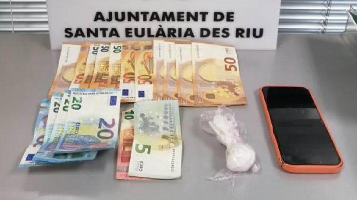 Drogas intervenidas por la Policía Local.