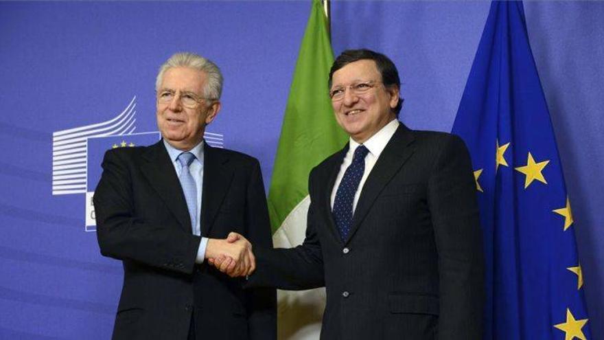 Barroso y Monti insisten en que &quot;no deben relajarse&quot; los esfuerzos de ajuste y reformas