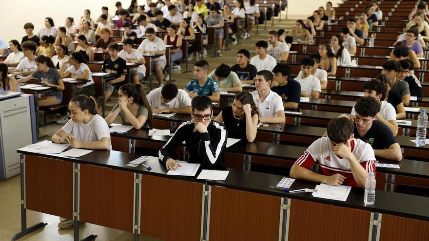 Un total de 6.939 estudiantes aragoneses comienzan el martes la Prueba de Acceso a la Universidad