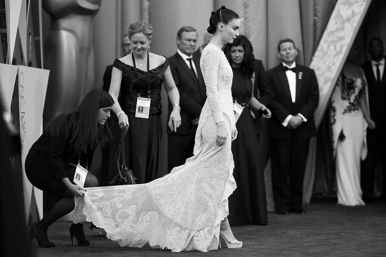 La versión clásica de Rooney Mara en los Oscar 2016