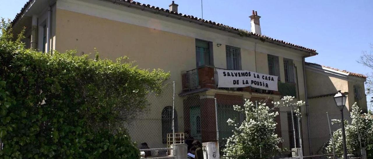 Antigua casa de Vicente Aleixandre en Madrid.