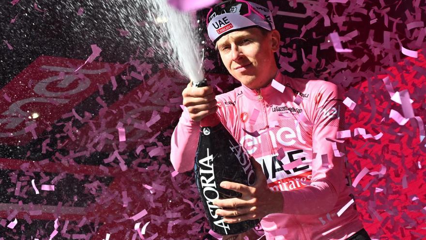 Así queda la clasificación general del Giro de Italia tras la victoria de Pelayo Sánchez