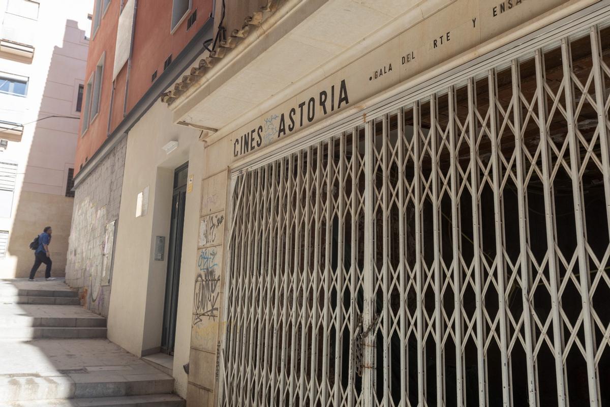 El equipamiento del antiguo cine Astoria en la actualidad.