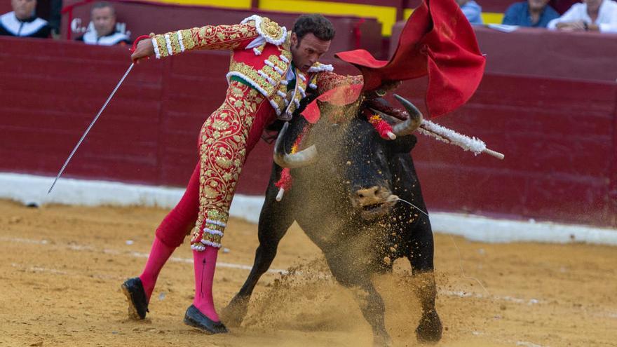 Torerísimo pase de pecho de Ferrera.